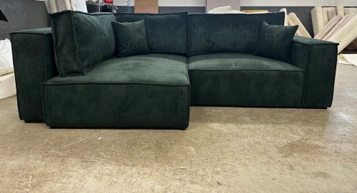 Nowoczesny narożnik z funkcją spania MINI NOVU LB pojemnik na pościel sztruks