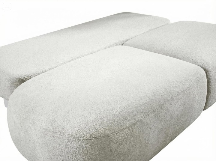 Sofa Paris rozłożona – funkcja spania w kanapie do codziennego użytku