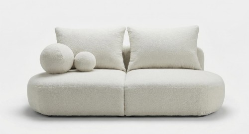 Sofa Paris z przodu – nowoczesna sofa z funkcją spania i pojemnikiem na pościel