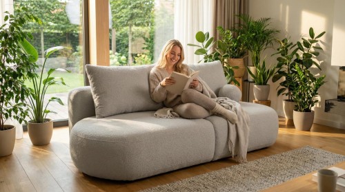 Sofa Paris w aranżacji salonu – nowoczesna kanapa z funkcją spania