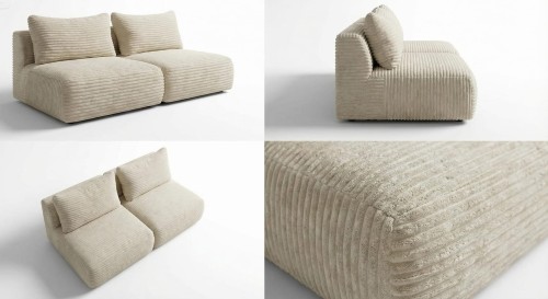 kanapa TILA - modułowa kanapa do małego salonu