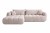 narożnik PARIS LUX lewostronny układ sofa narożna lewy prawy wybór