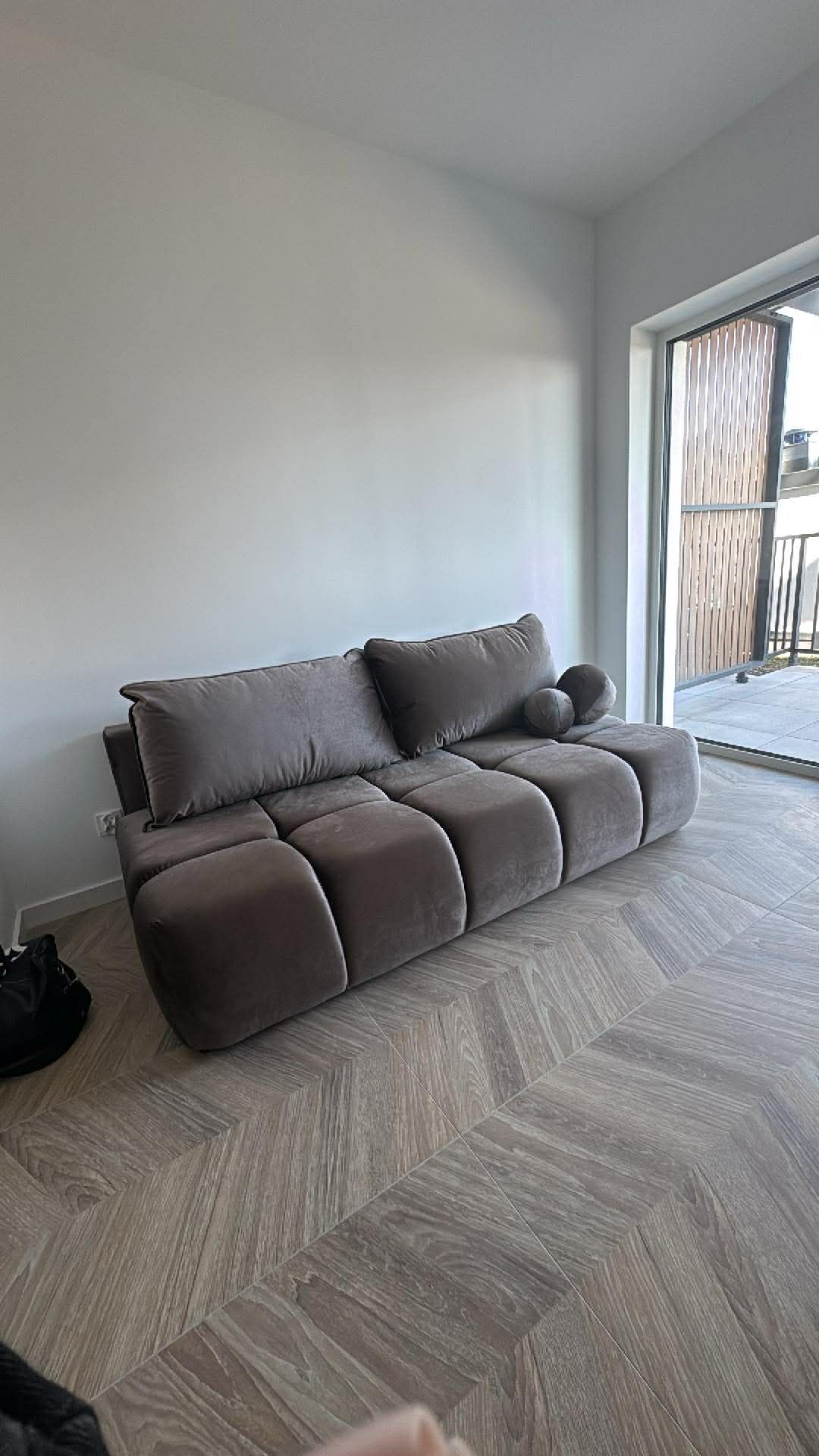 KANAPA PARIS DUO W TKANINIE WELUR AMON15