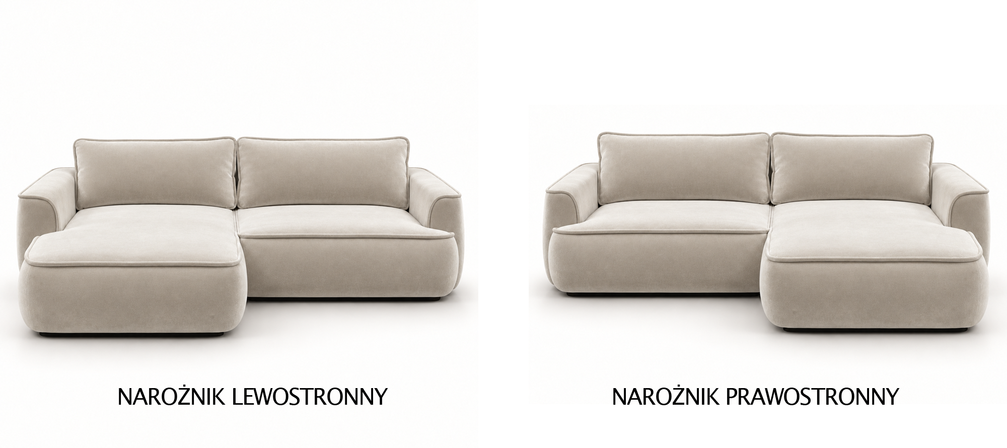 narożnik lumi wybór strony narożnik lumi lewostronny, narożnik lumi prawostronny